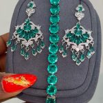 Earring and bracelet