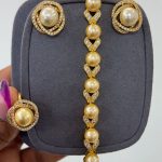 EARING AND MATCHING BRACELET WITH RING