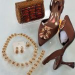 MATCHING SHOE WITH PURSE WITH JEWELRY
